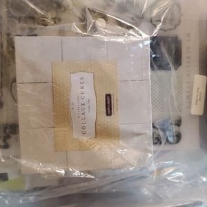 Rock the blocks craft kit collage cubes close to my heart brand